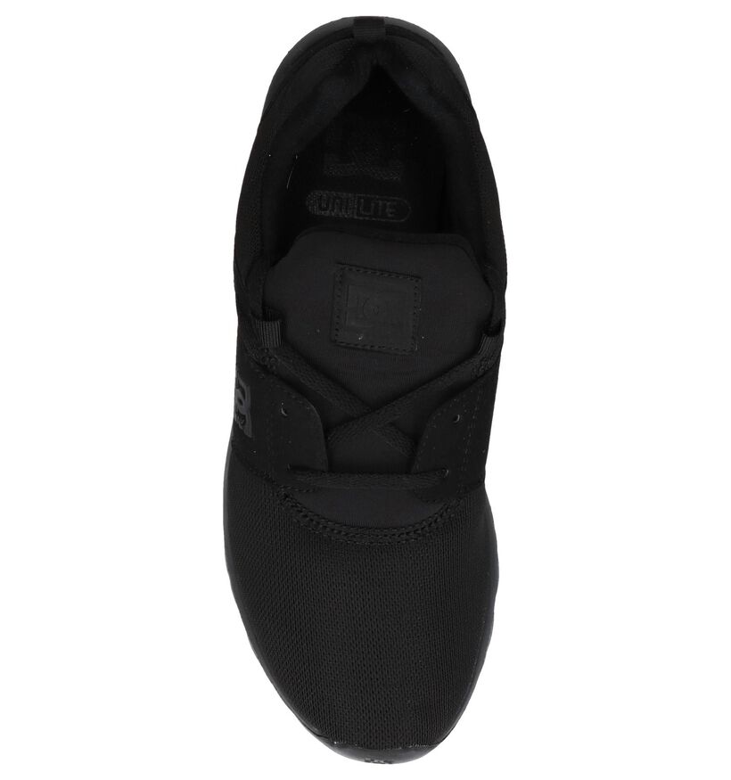 DC Shoes Baskets slip-on en Noir en textile (223625)