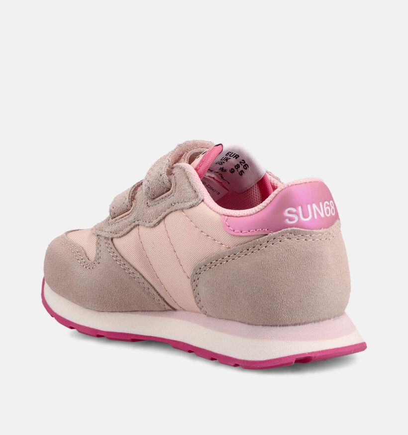 Sun68 Ally Roze Lage Sneakers voor meisjes (369056) - geschikt voor steunzolen