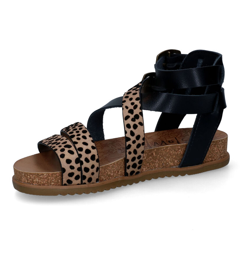 Blowfish Malibu Fandie Sandales en Noir pour femmes (339732)