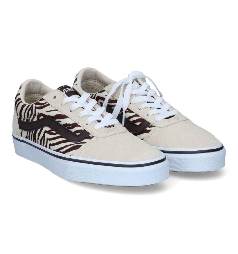 Vans Ward Baskets de skate en Noir pour femmes (327994)