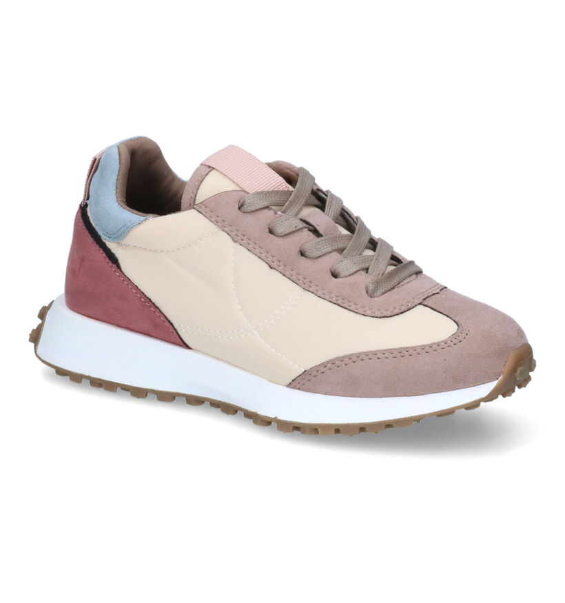 Milo & Mila Beige Sneakers voor meisjes (318688) - geschikt voor steunzolen