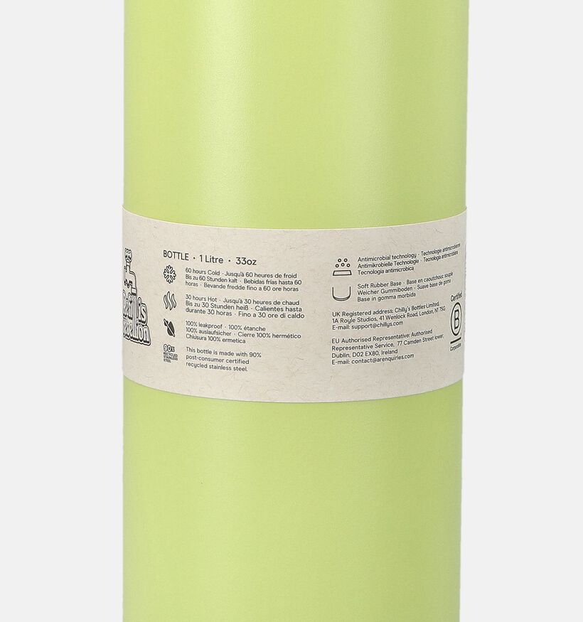Chilly's Series 3 Groene Drinkbus 1000ml voor dames, heren (383657)
