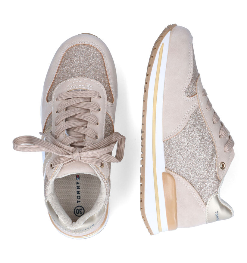 Tommy Hilfiger Beige Sneakers voor meisjes (303907)