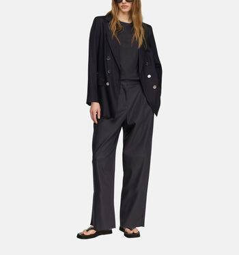 comma Pantalons Bleu