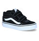 Vans Ward Zwarte Skate Sneakers voor jongens, meisjes (317519)