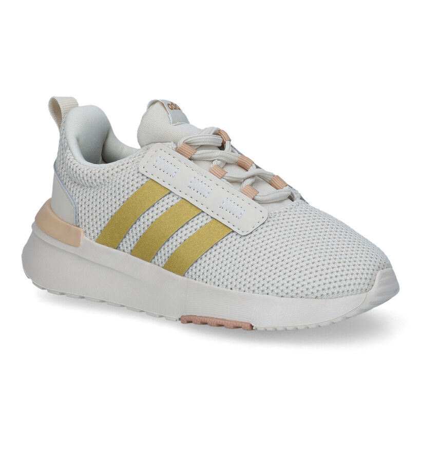 adidas Racer TR21 Baskets en Beige pour filles (311305)