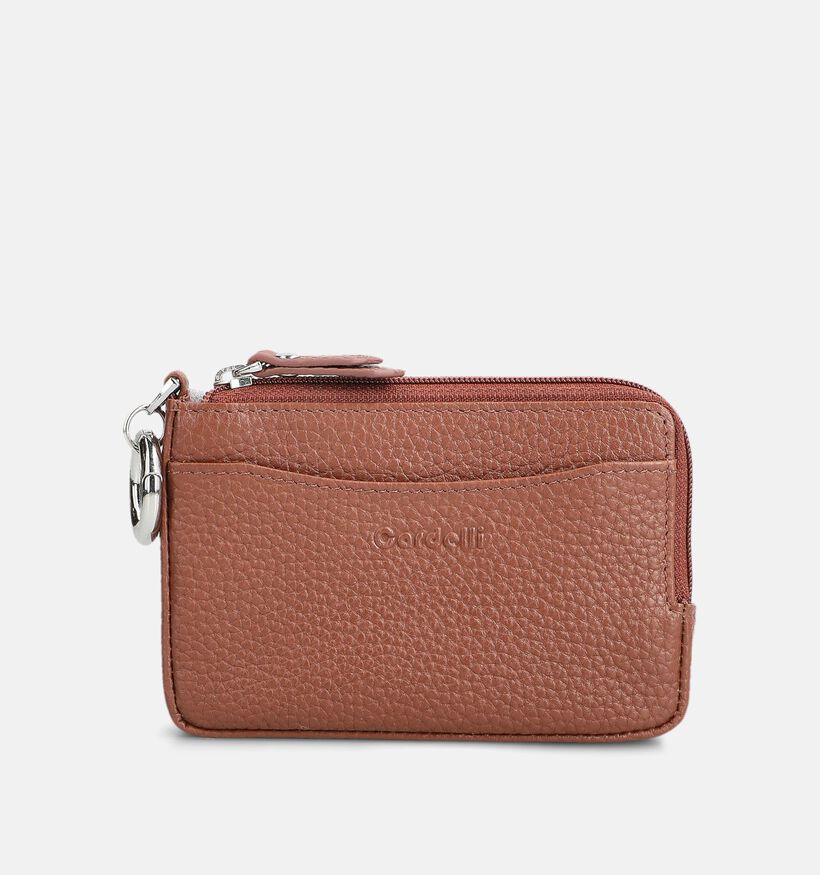 Euro-Leather Cognac Ritsportemonnee voor dames (381383)