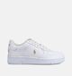 Polo Ralph Lauren Masters Crt Baskets habill&eacute;es en Blanc pour femmes (369539) - pour semelles orthop&eacute;diques