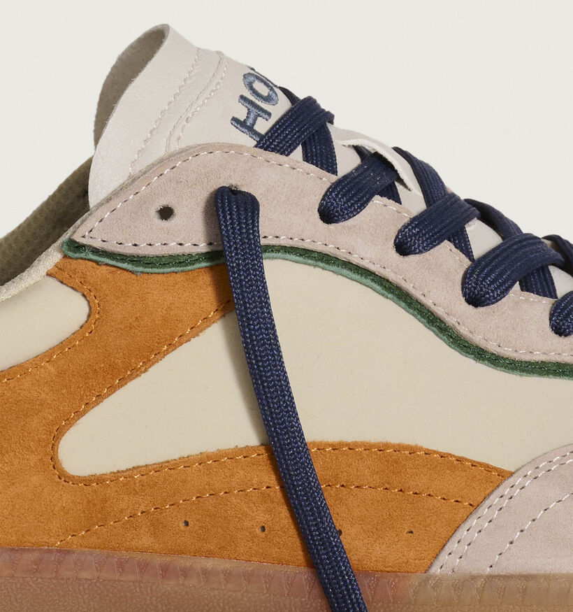 HOFF Parc Beige Veterschoenen voor heren (353328) - geschikt voor steunzolen