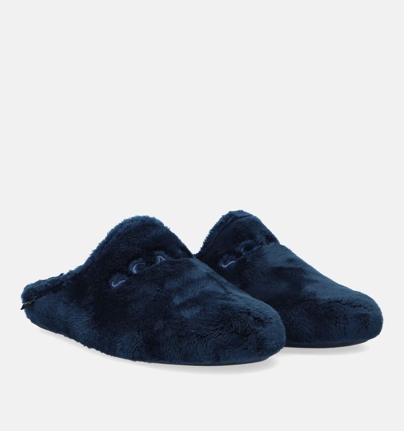 Scapa Blauwe Pantoffels voor dames (332648)