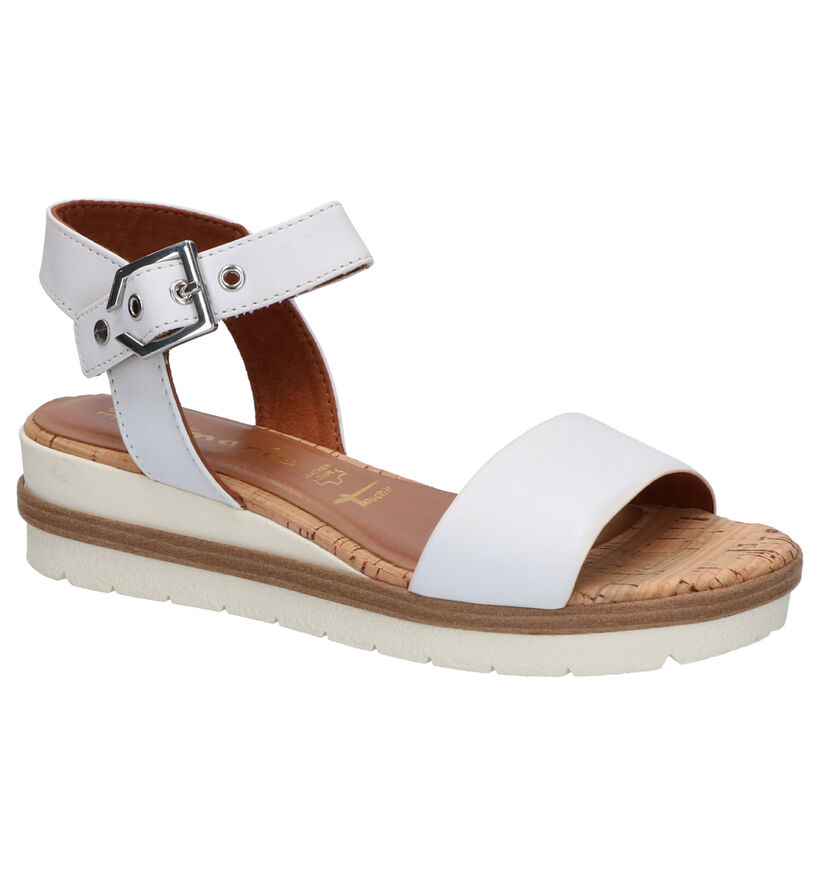 Tamaris TOUCH it Sandales en Blanc en cuir (269794)