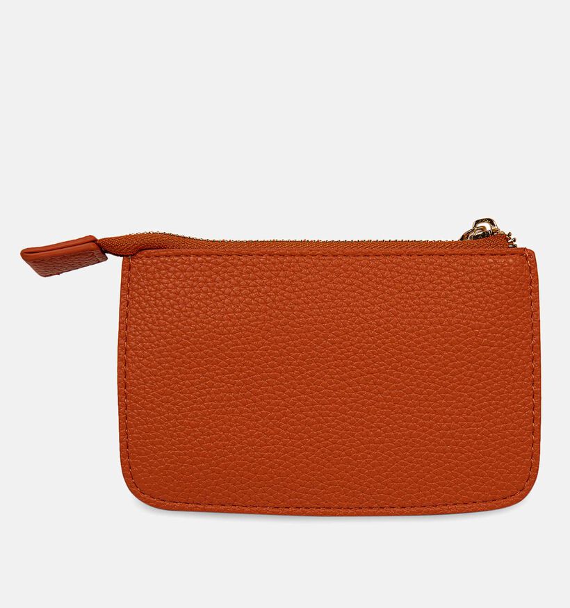 Laurent David Estee Porte-monnaie zippé en Orange pour femmes (357989)