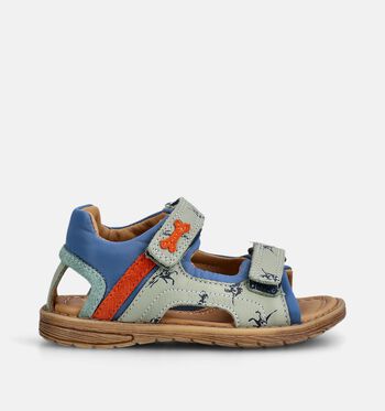 STONES and BONES Sandalen Blauw/Groen