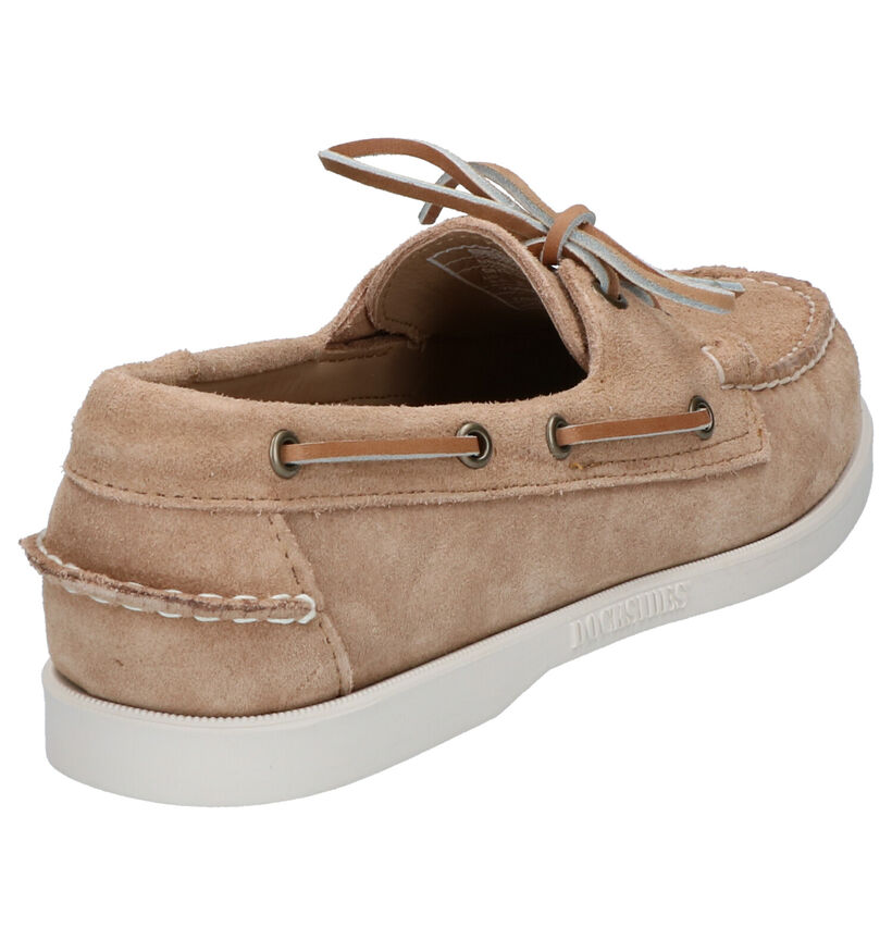 Sebago Dockside Portland Flesh Out Kaki Bootschoenen voor heren (336839)