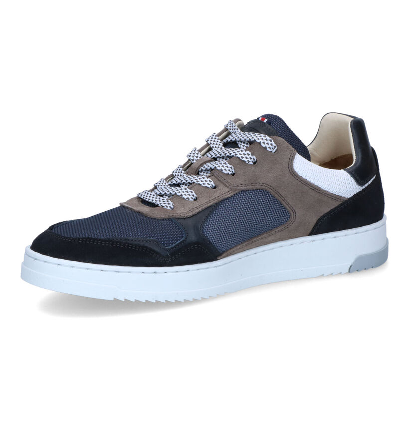 Bullboxer Chaussures à lacets en Bleu foncé pour hommes (305745) - pour semelles orthopédiques