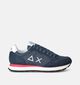 Sun68 Tom Solid Baskets en Bleu pour hommes (351837) - pour semelles orthopédiques