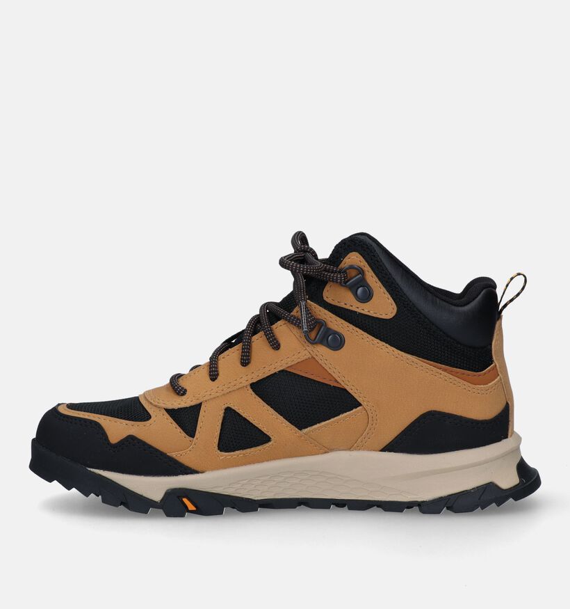 Timberland Lincoln Peak Mid WP Camel Bottines voor jongens (329083) - geschikt voor steunzolen