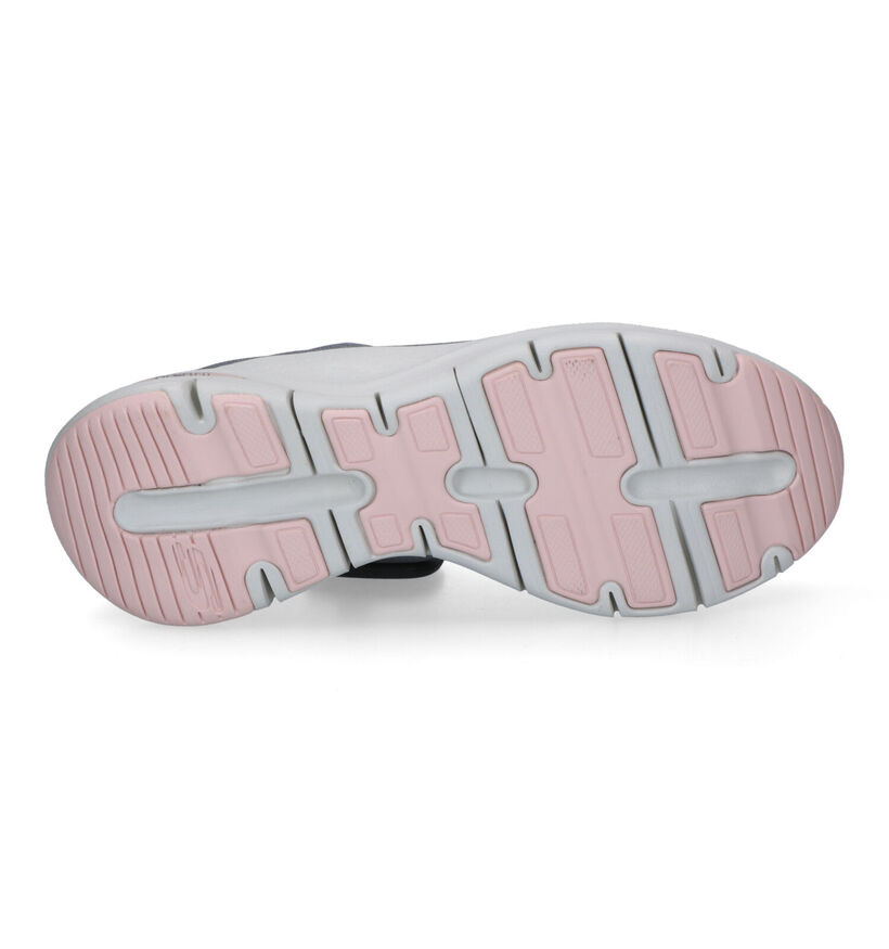 Skechers Arch Fit Big Appeal Baskets en Noir pour femmes (310636) - pour semelles orthopédiques
