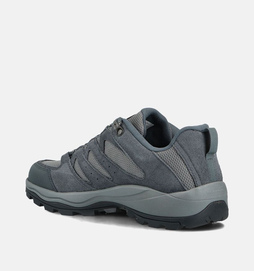 Columbia Redmond IV Low Waterproof Chaussures de randonnée en Gris pour hommes (359516) - pour semelles orthopédiques