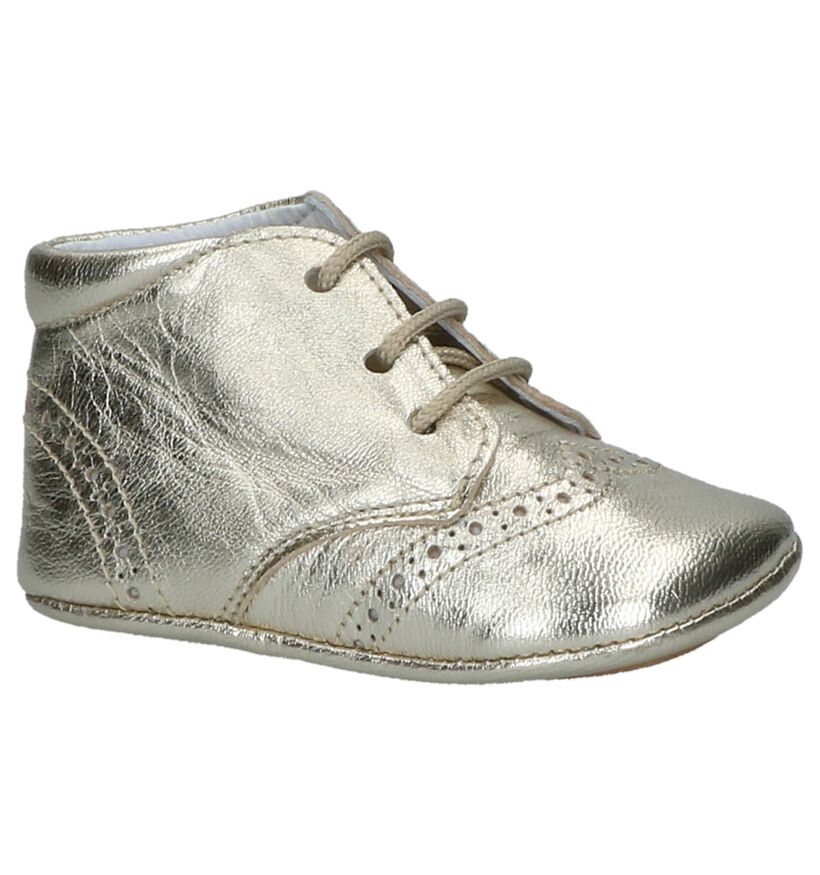 Gouden Babyschoentjes Beberlis in leer (245704)