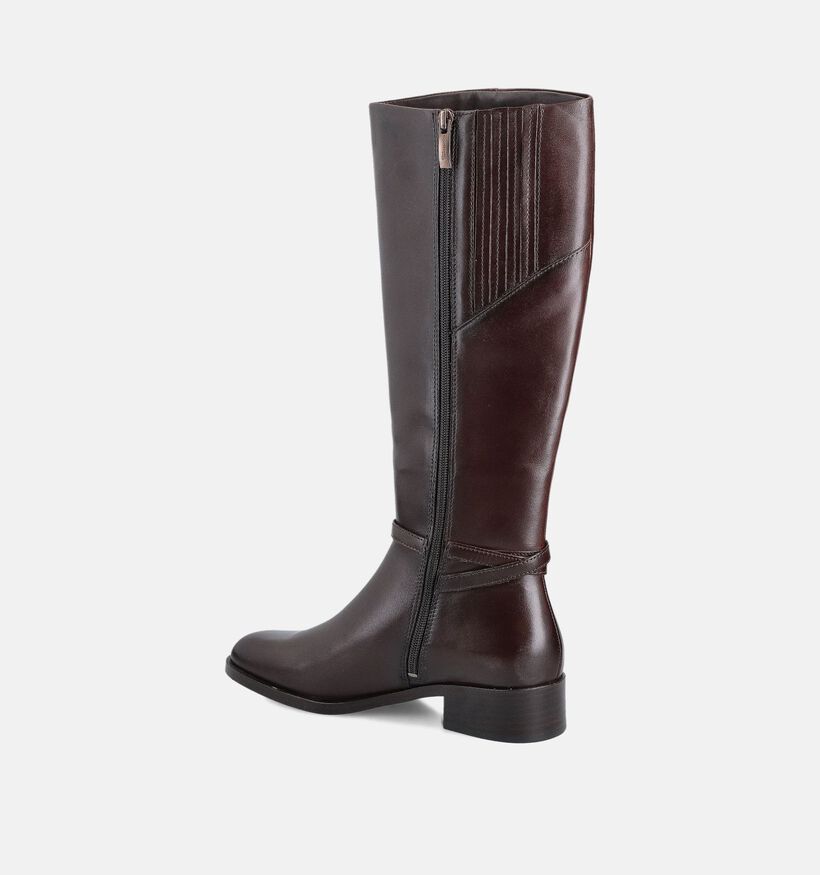 Tamaris Bottes hautes en Brun foncé pour femmes (362803)