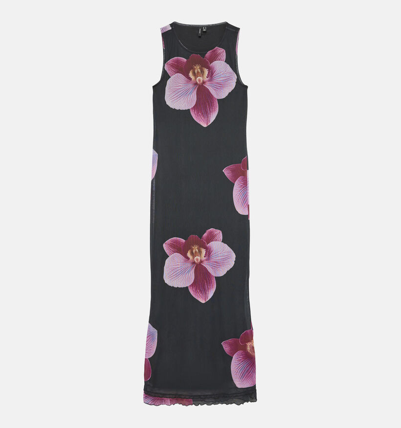 Vero Moda Flory Zwarte Maxi-Jurk voor dames (365934)