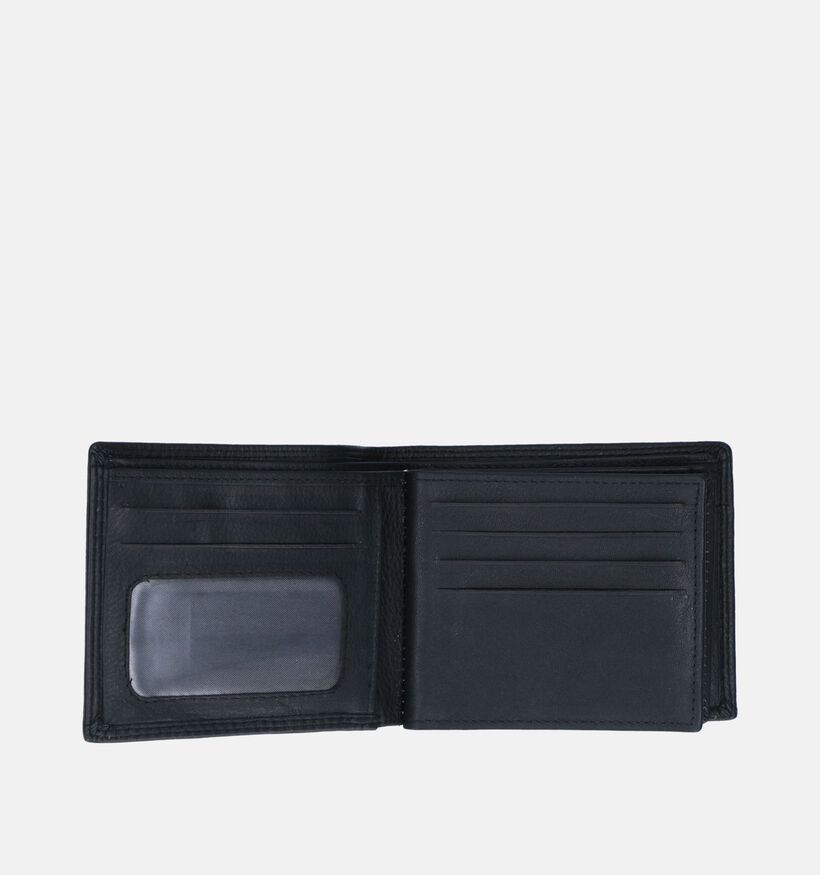Euro-Leather Portefeuille en Noir pour hommes (372391)