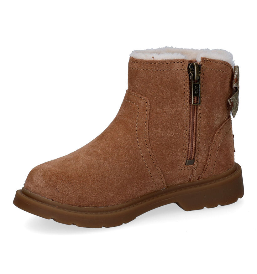 UGG Lynde Bottes en Cognac en nubuck (294899)