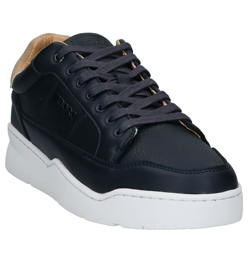 Björn Borg Chaussures à lacets en Bleu foncé en simili cuir (278509)