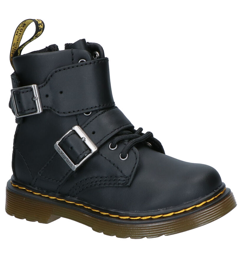 Dr. Martens Zwarte Boots in leer (253351)