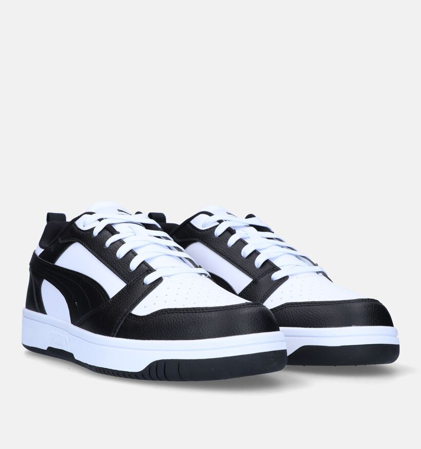 Puma Rebound V6 Baskets en Noir pour hommes (343155)