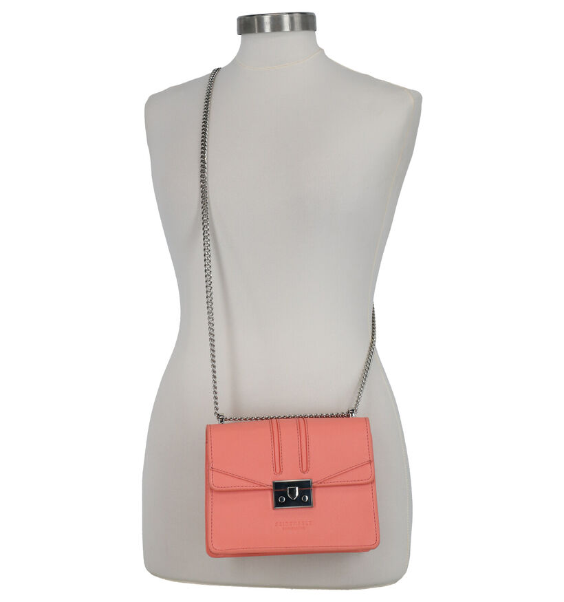 Seidenfelt Roros Zwarte Crossbody Tas in kunstleer (281581)