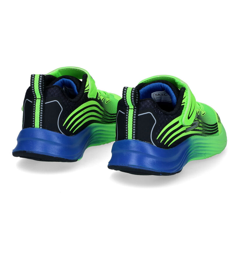 Skechers Razor Grip Baskets en Noir pour garçons (318187)