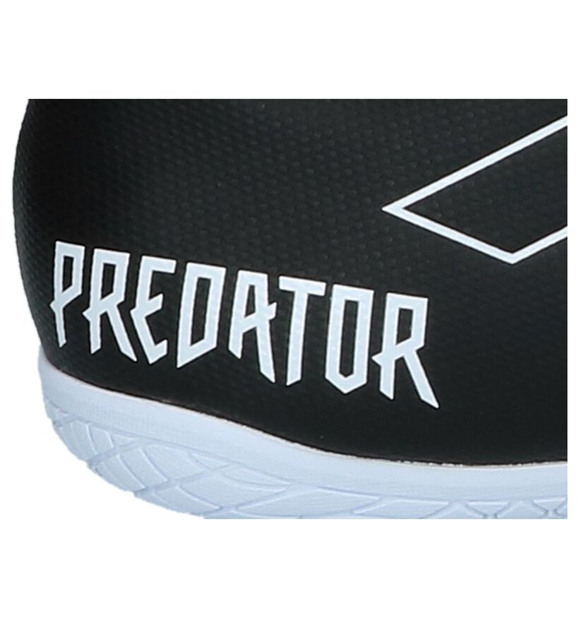 adidas Predator Zwarte Sportschoenen in kunstleer (221655)