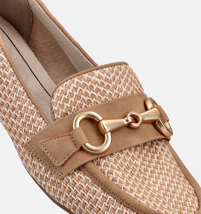 Jana Bruine Loafers voor dames (367859)