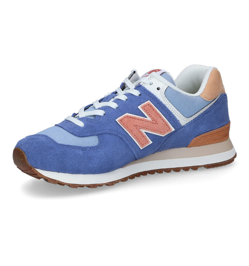 New Balance ML 574 Baskets basses en Gris pour hommes (353357) - pour semelles orthopédiques