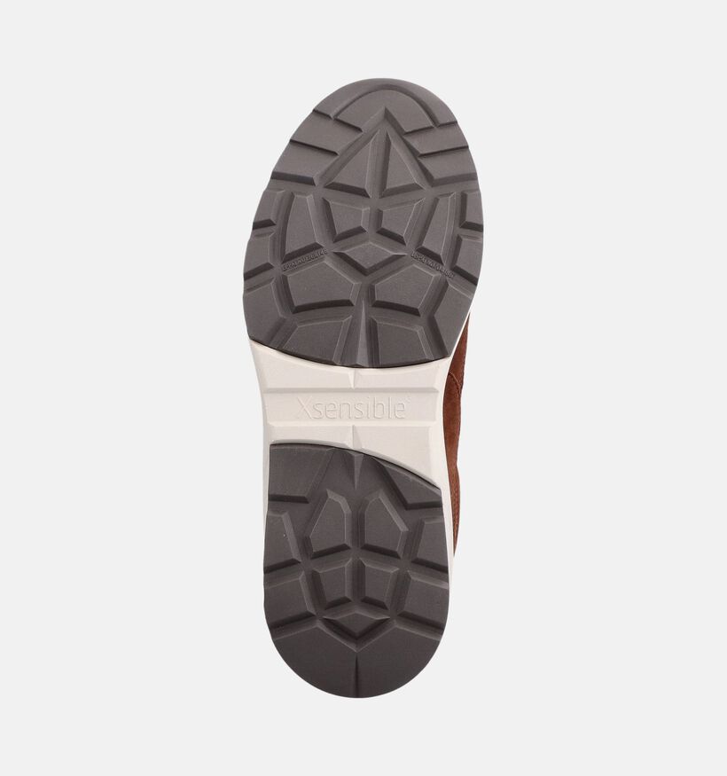 Xsensible Golden Gate Chaussures plates en Marron pour hommes (379245) - pour semelles orthop&eacute;diques