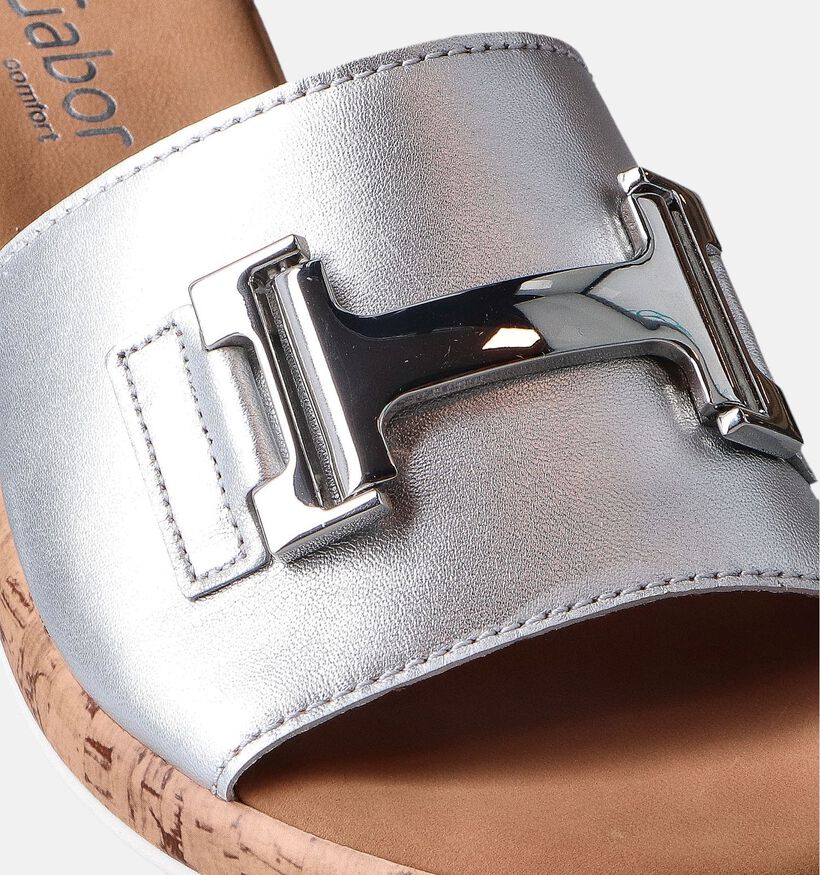 Gabor Nu-pieds en Argent pour femmes (355060)
