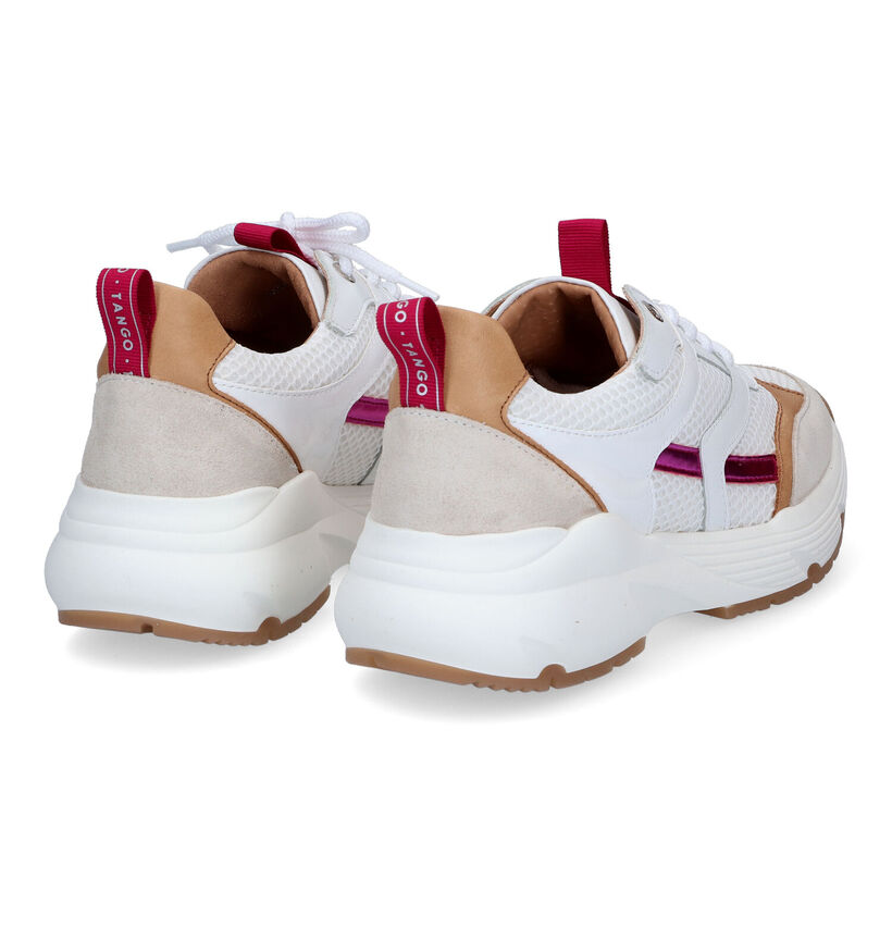 Tango Kaylee Witte Sneakers voor dames (307996) - geschikt voor steunzolen