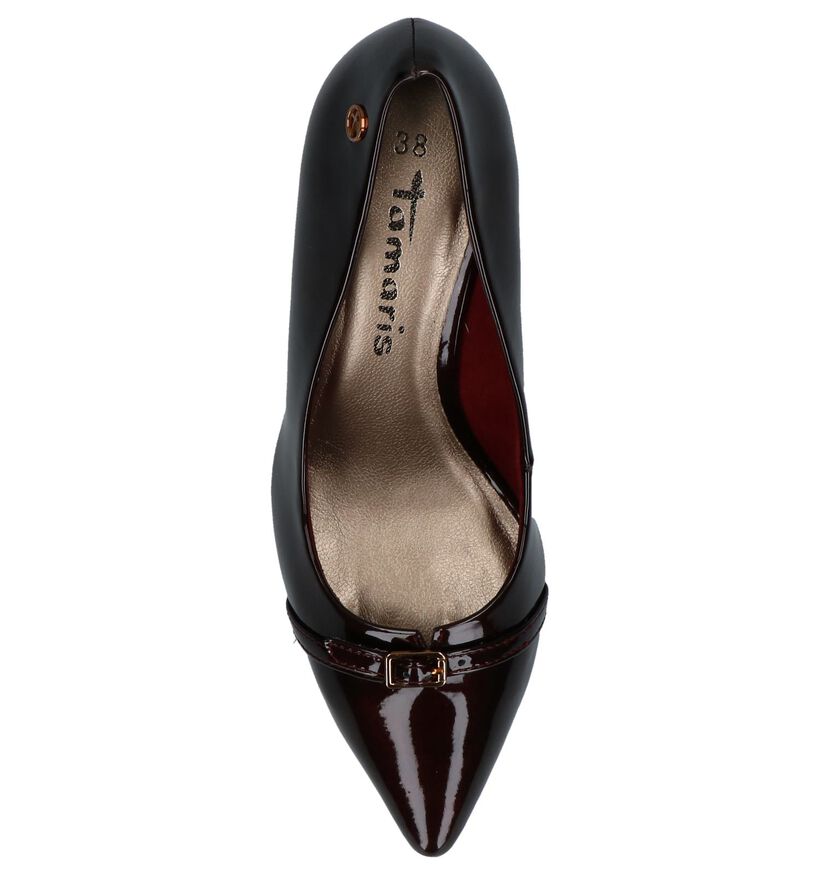 Bordeaux Laké Klassieke Pumps Tamaris in lakleer (226674)