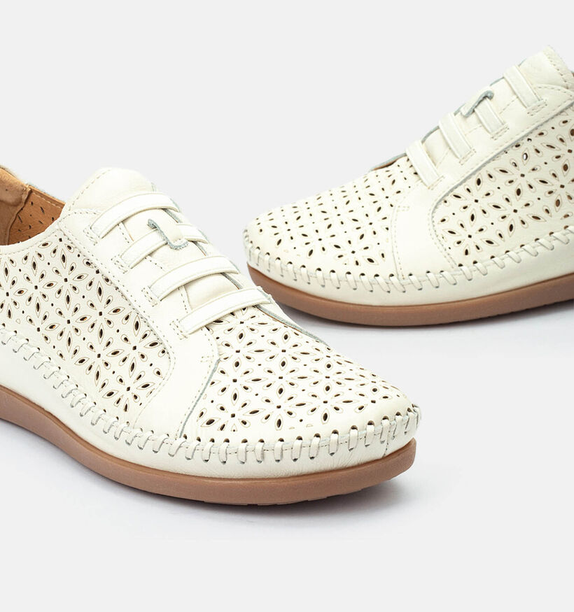 Pikolinos Cadaques Chaussures confort en &Eacute;cru pour femmes (372311)