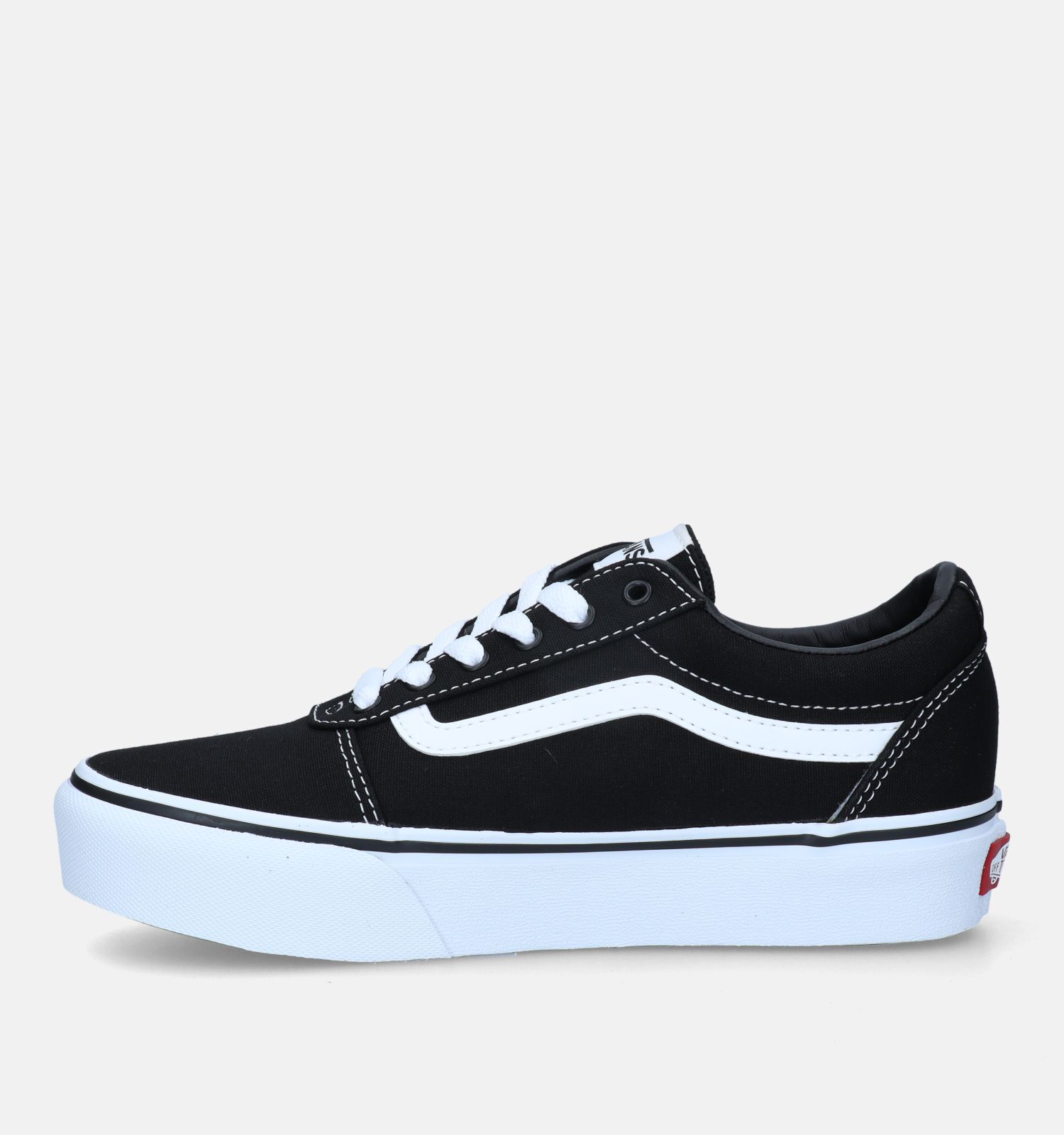 Vans Ward Platform zwarte Skate sneakers Meisjes Sneakers Online op TORFS.BE