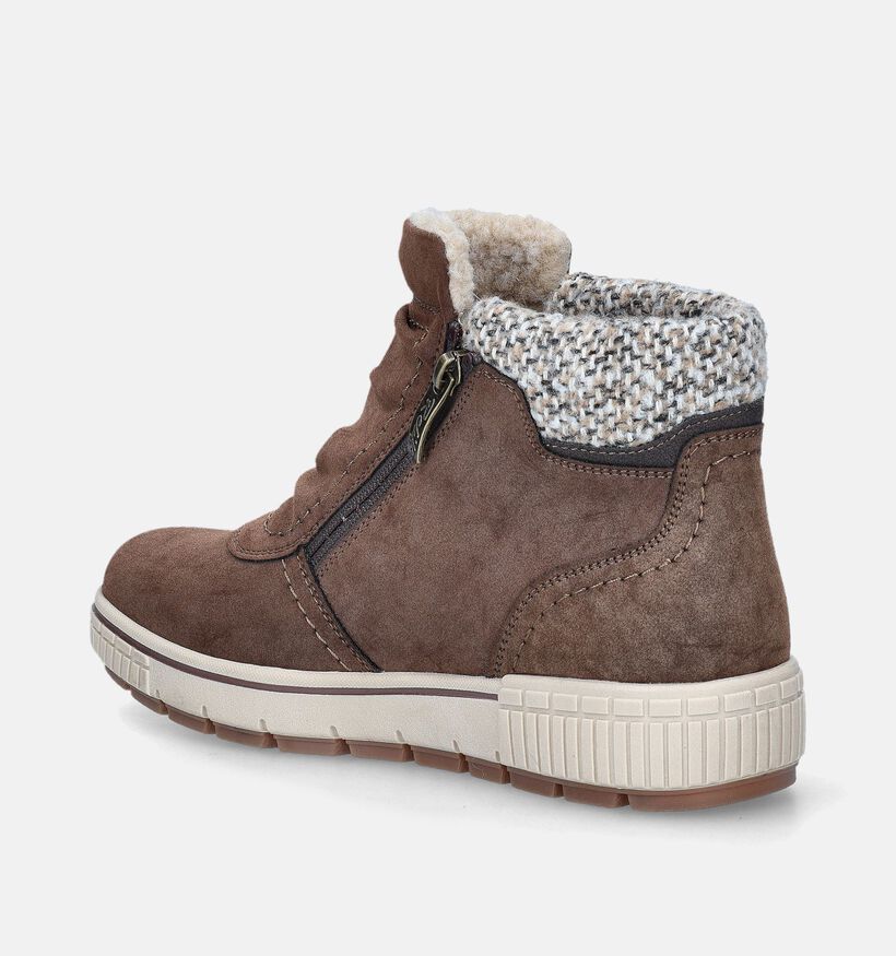 Relife Taupe Hoge Schoenen voor dames (349219)