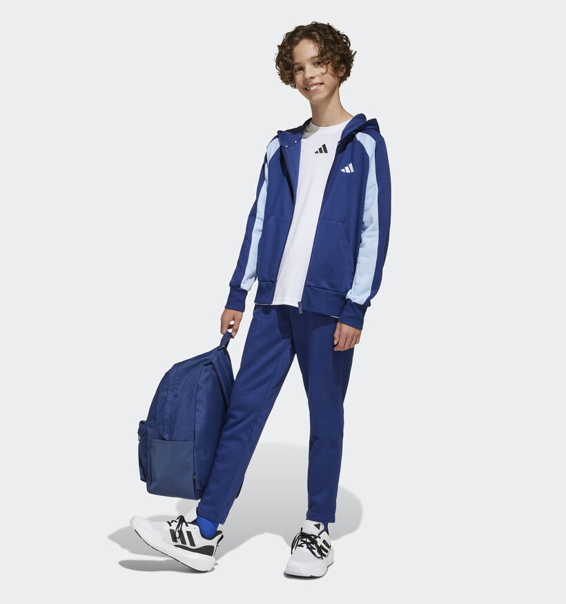 adidas Classic Bars Sac &agrave; dos en Bleu pour filles, gar&ccedil;ons (377441)