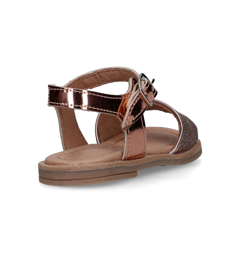 Milo & Mila Rose gold Sandalen voor meisjes (324512)