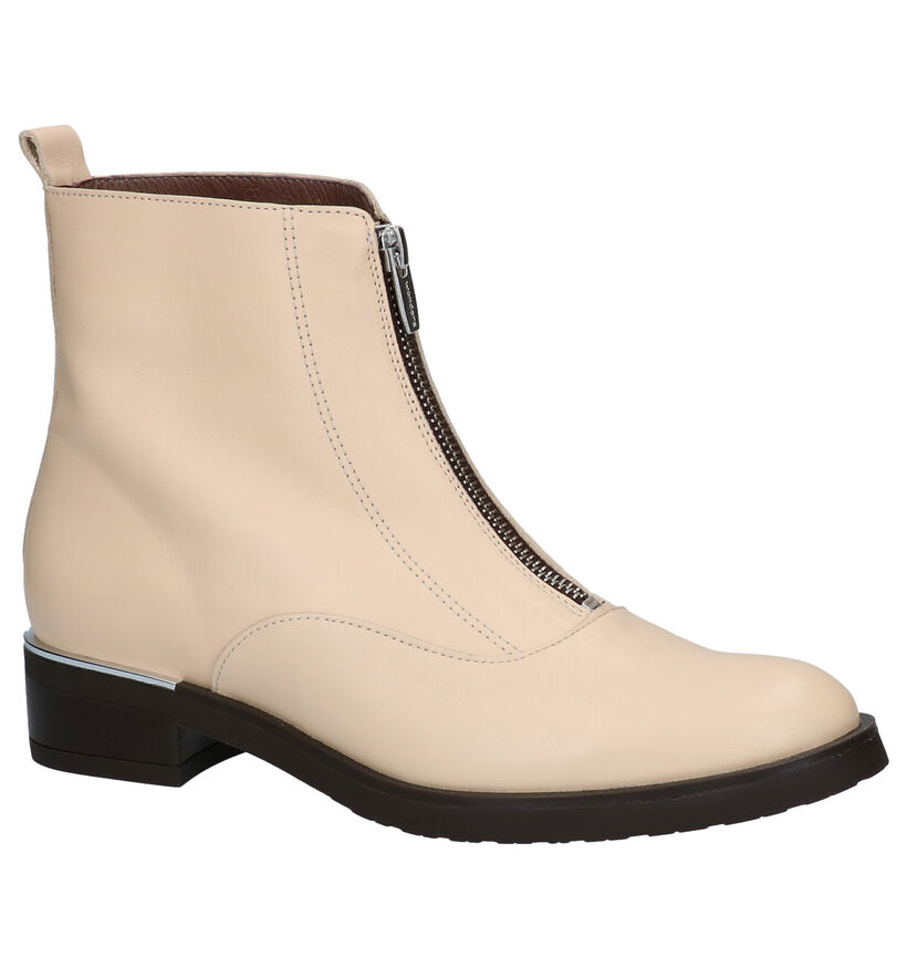 Wonders Bottes en Ecru en cuir (298917)