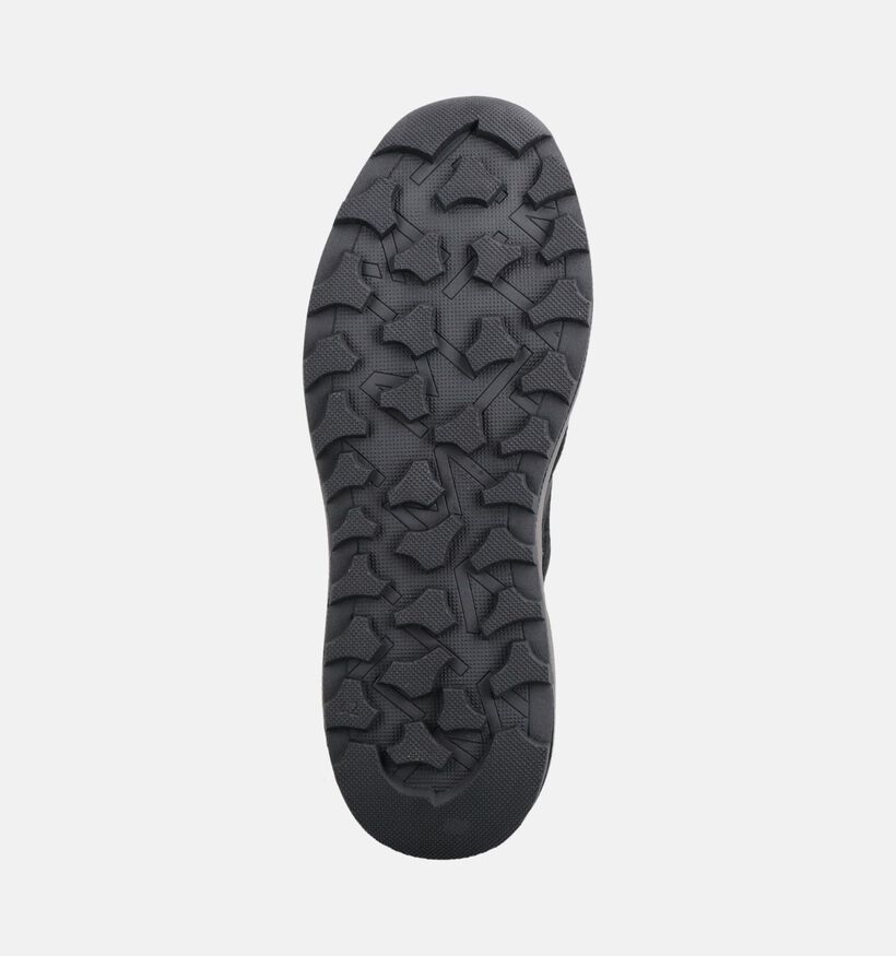 Marco Tozzi Zwarte Veterschoenen voor heren (377518) - geschikt voor steunzolen