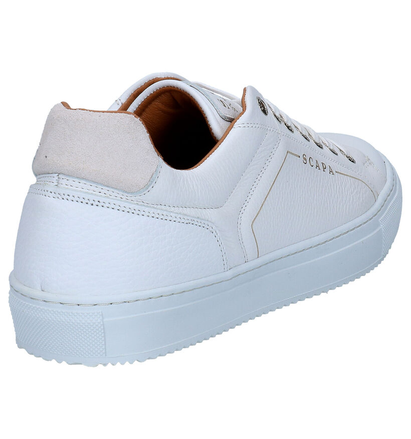 Scapa Chaussures basses en Blanc en cuir (270346)