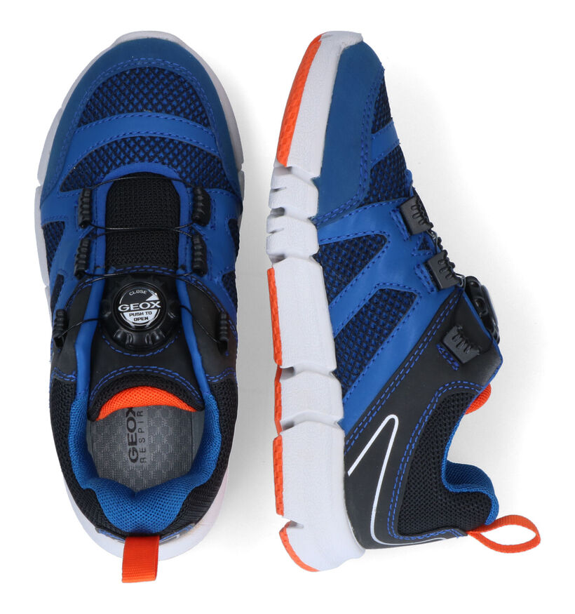 Geox Flexyper Blauwe Sneakers voor jongens (311054) - geschikt voor steunzolen