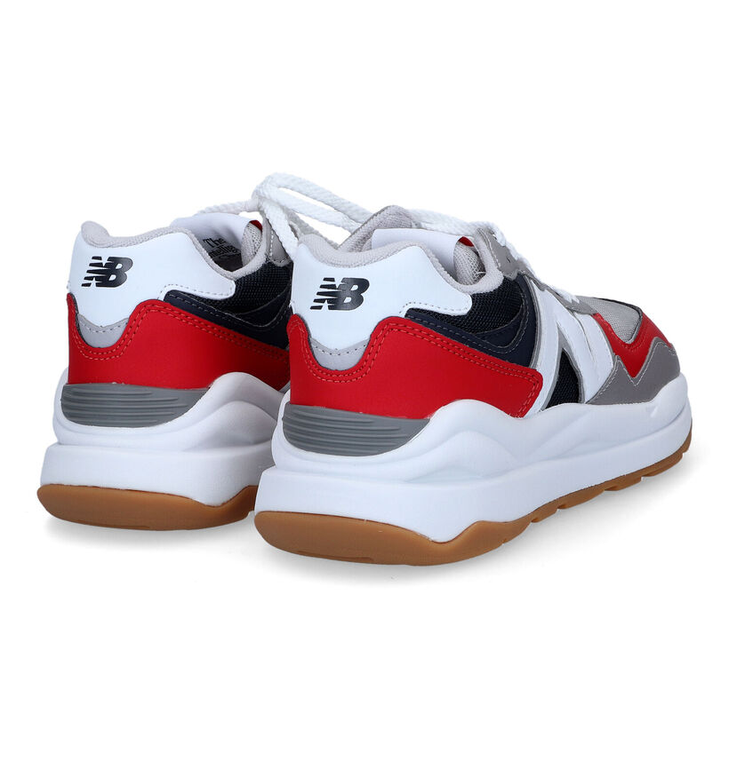 New Balance GC574 Baskets en Gris pour garçons (312319) - pour semelles orthopédiques